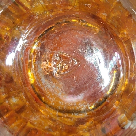 Set 2 Vintage Federal Glass MINI BEER MUG SHOT GLASS Amber Bottom MCM 1950s - Picture 8 of 16